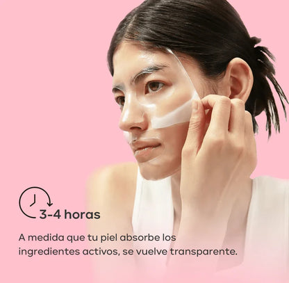 GLOW PROFESSIONAL™ Mascarilla de Bio-Colágeno 100% EFECTIVA